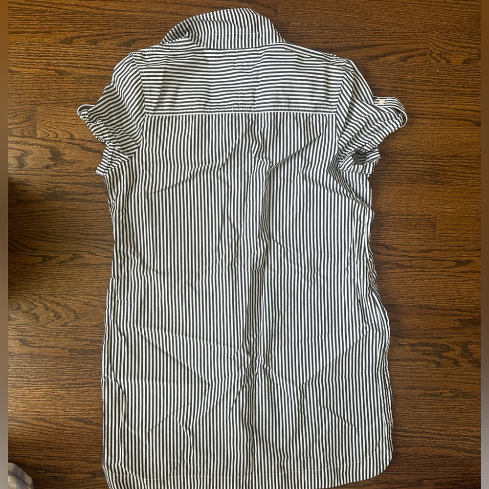 Vineyard Vines Black and White Striped Dress - Picture 4 of 5